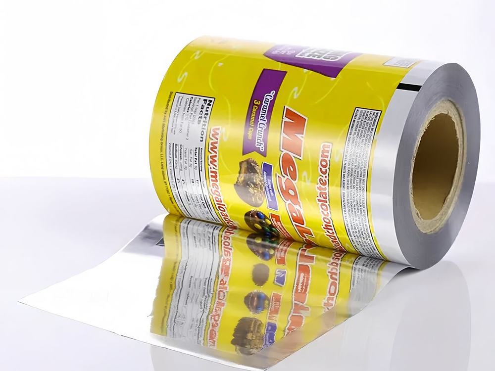 Printed BOPP and KOPP laminated film rolls for VFFS lines